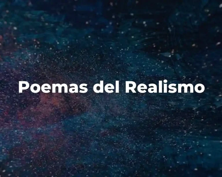 Poemas del Realismo