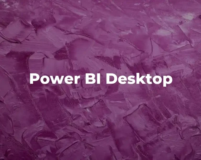 Power BI Desktop