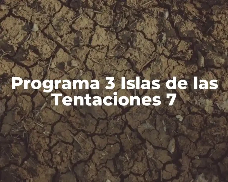 Programa 3 Islas de las Tentaciones 7
