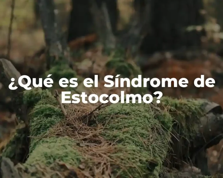 ¿Qué es el Síndrome de Estocolmo?