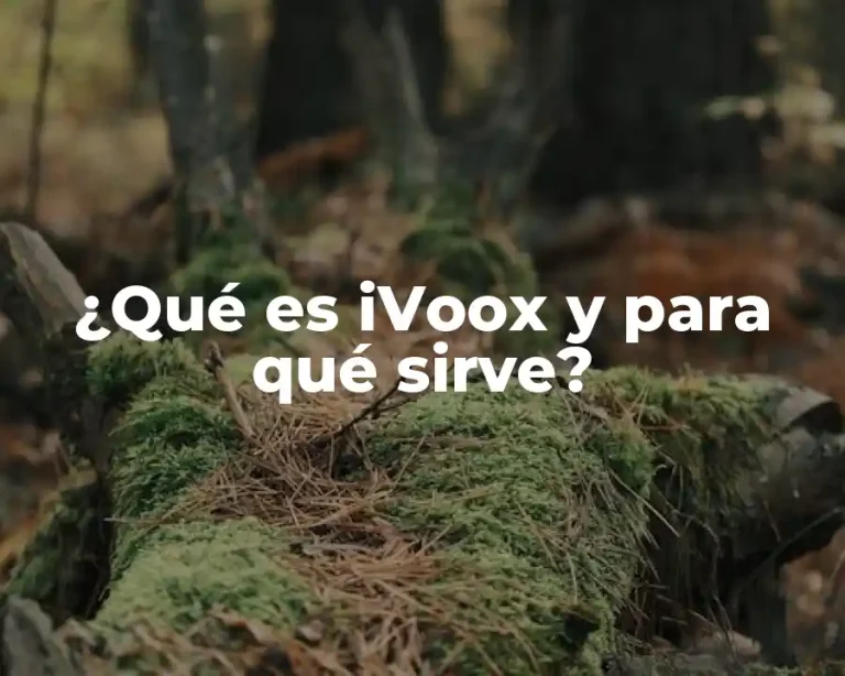 ¿Qué es iVoox y para qué sirve?