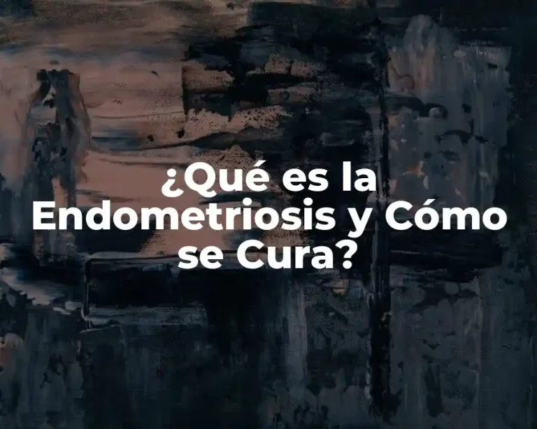 ¿Qué es la Endometriosis y Cómo se Cura?