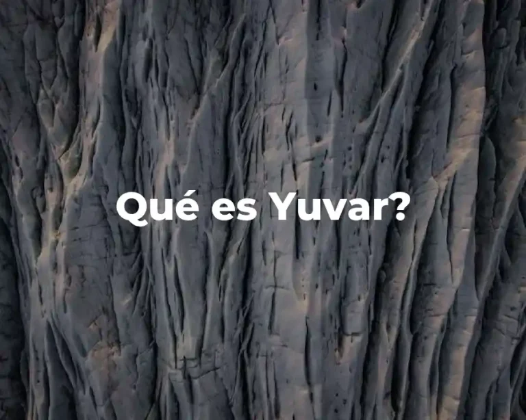 Qué es Yuvar?