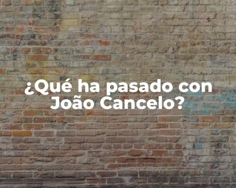 ¿Qué ha pasado con João Cancelo?