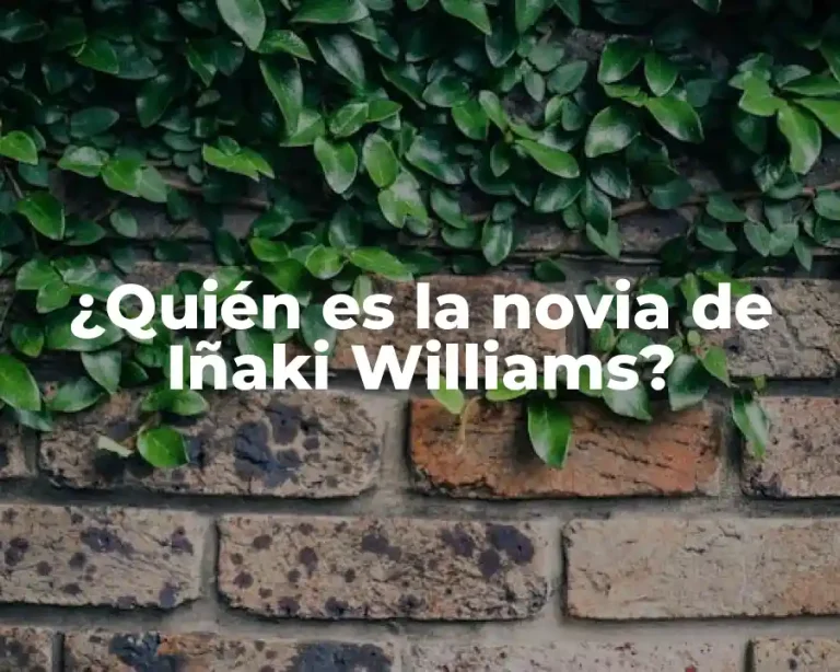 ¿Quién es la novia de Iñaki Williams?