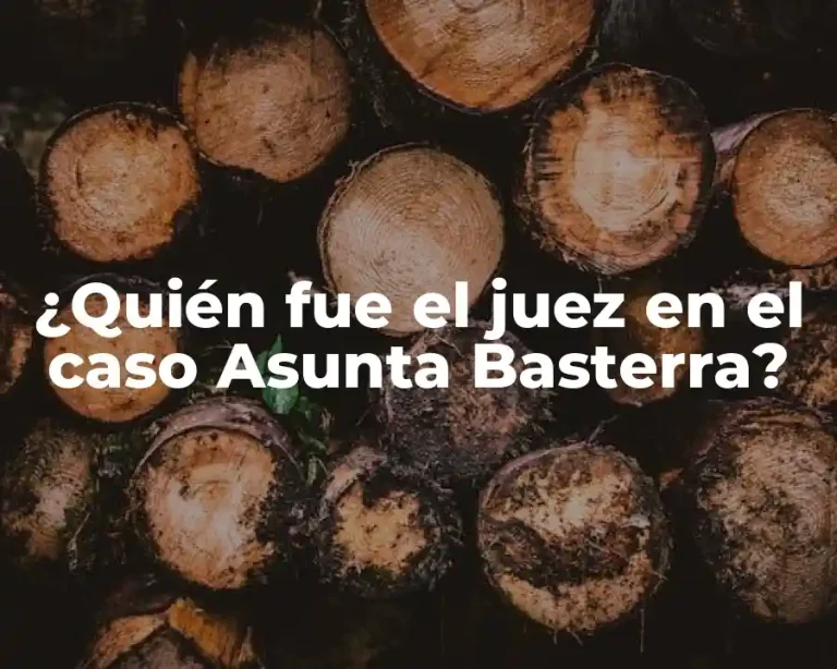 ¿Quién fue el juez en el caso Asunta Basterra?