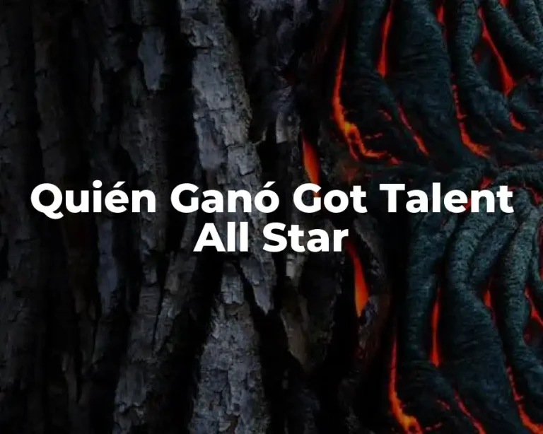 Quién Ganó Got Talent All Star