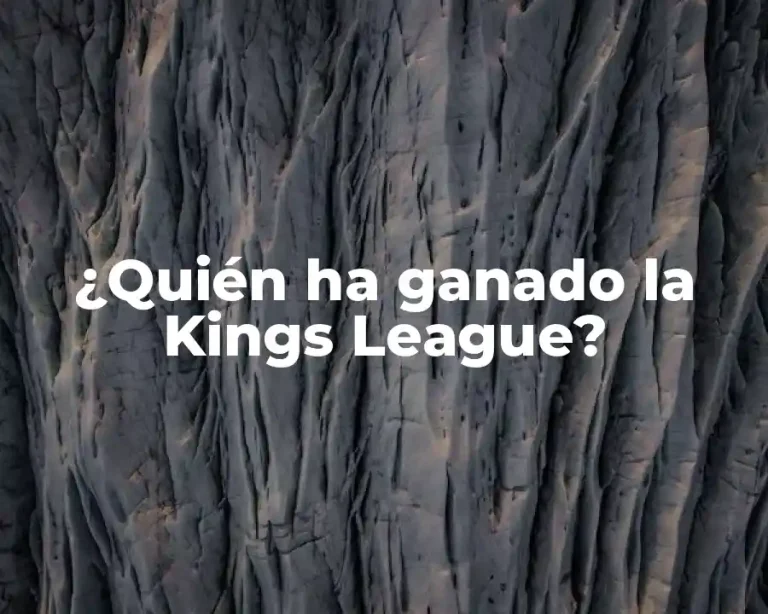 ¿Quién ha ganado la Kings League?