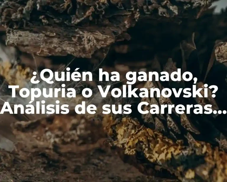 ¿Quién ha ganado, Topuria o Volkanovski? Análisis de sus Carreras y Confrontaciones