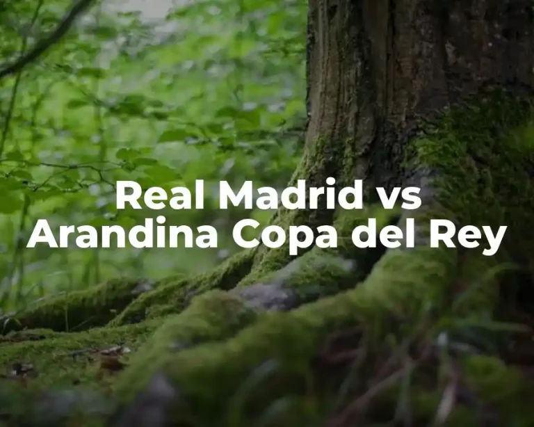 Real Madrid vs Arandina Copa del Rey