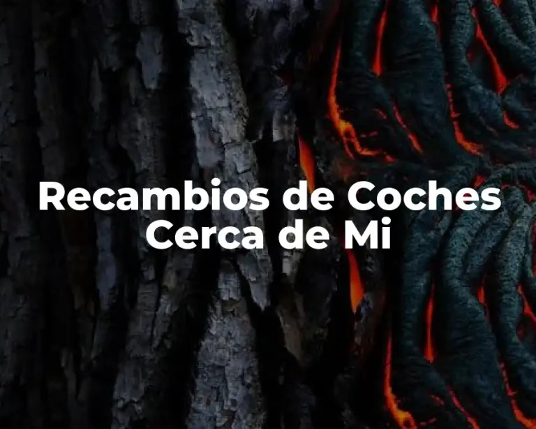 Recambios de Coches Cerca de Mi