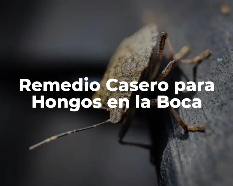 Remedio Casero para Hongos en la Boca