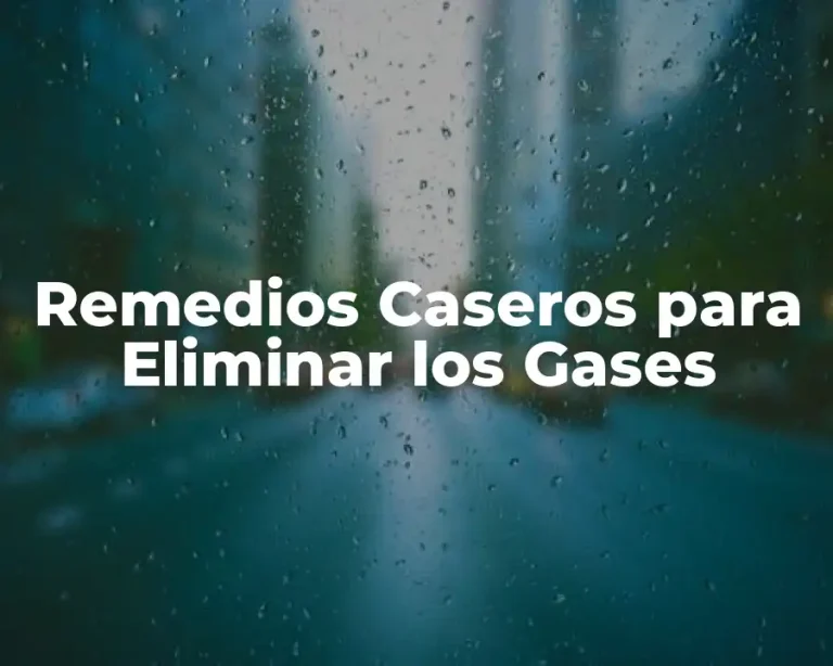 Remedios Caseros para Eliminar los Gases