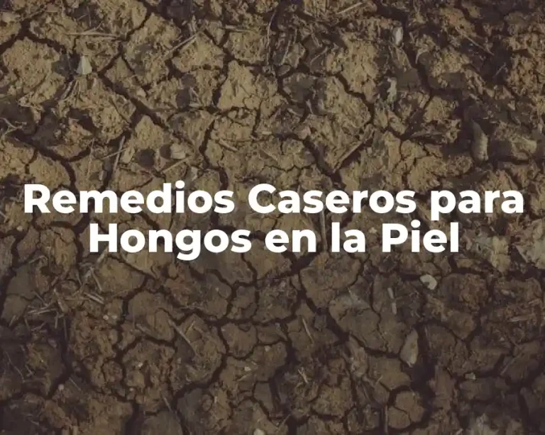 Remedios Caseros para Hongos en la Piel