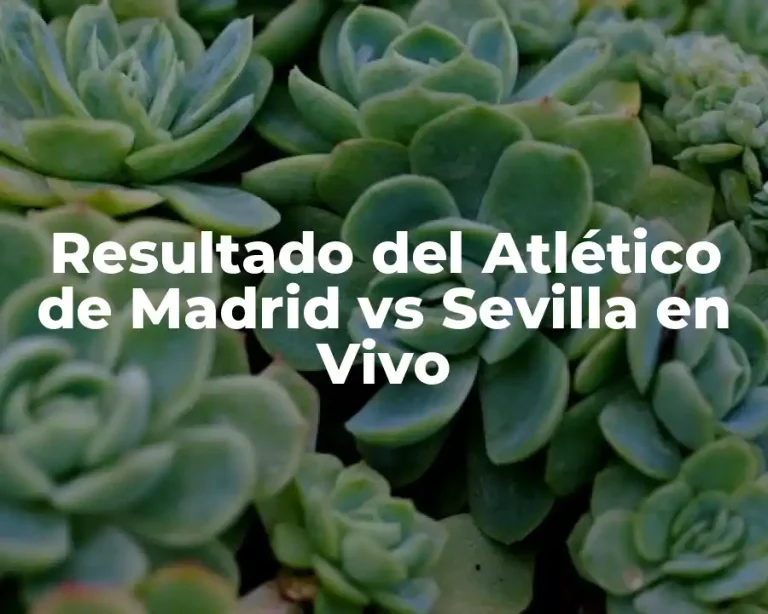Resultado del Atlético de Madrid vs Sevilla en Vivo