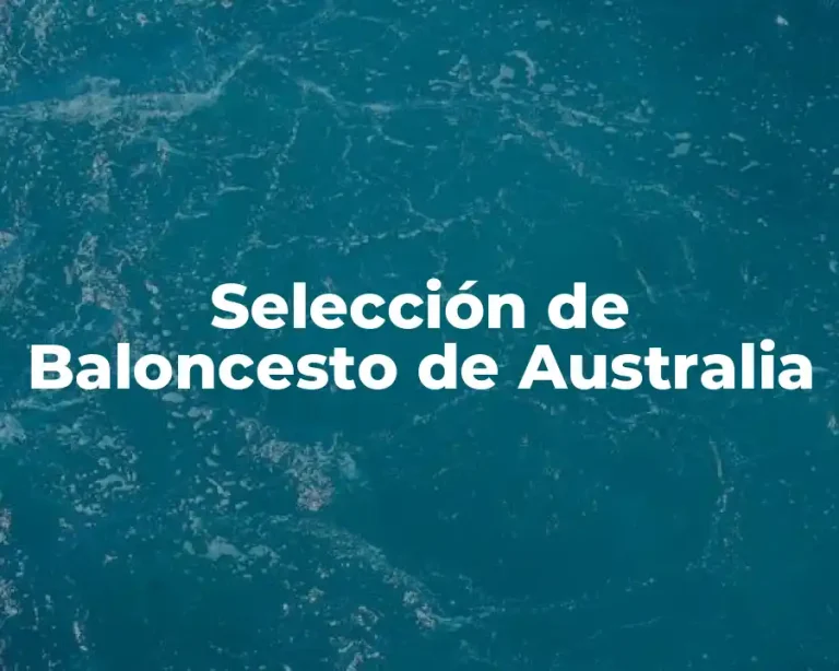 Selección de Baloncesto de Australia
