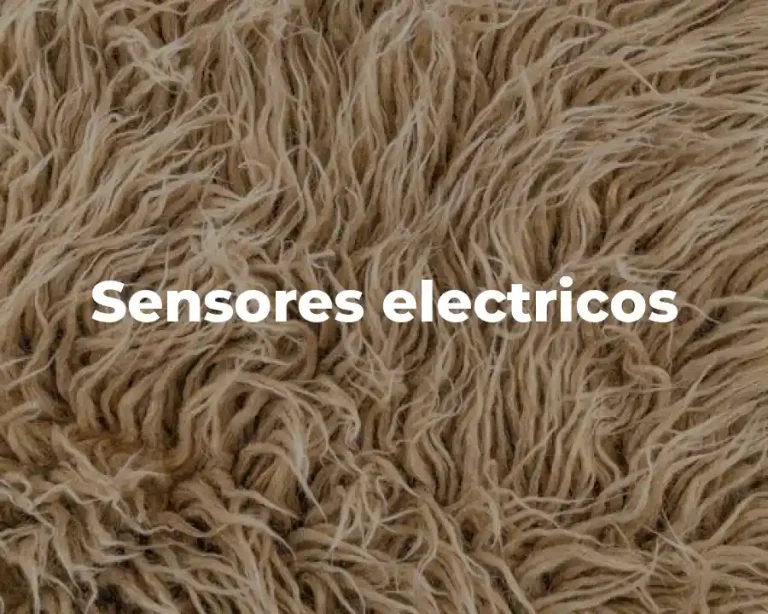 Sensores electricos