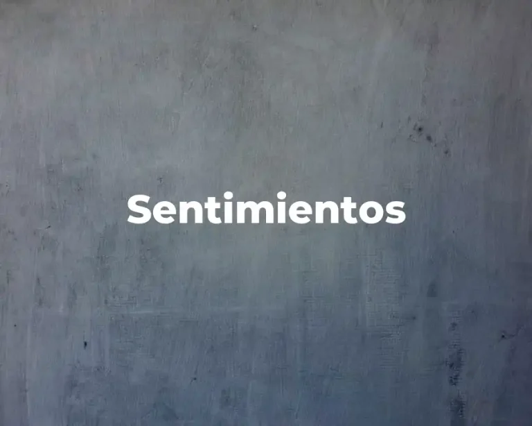 Sentimientos