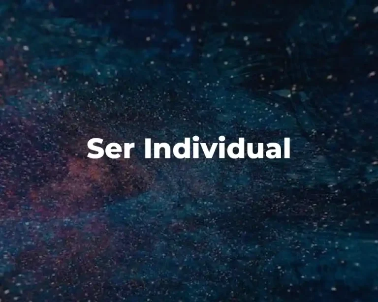 Ser Individual