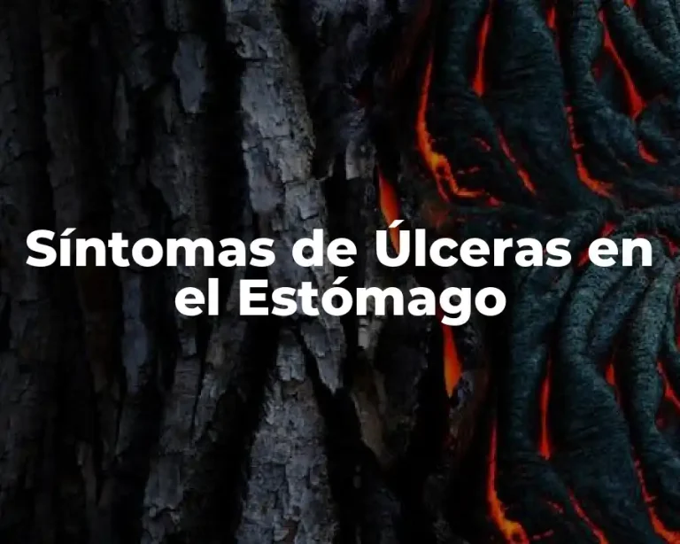 Síntomas de Úlceras en el Estómago