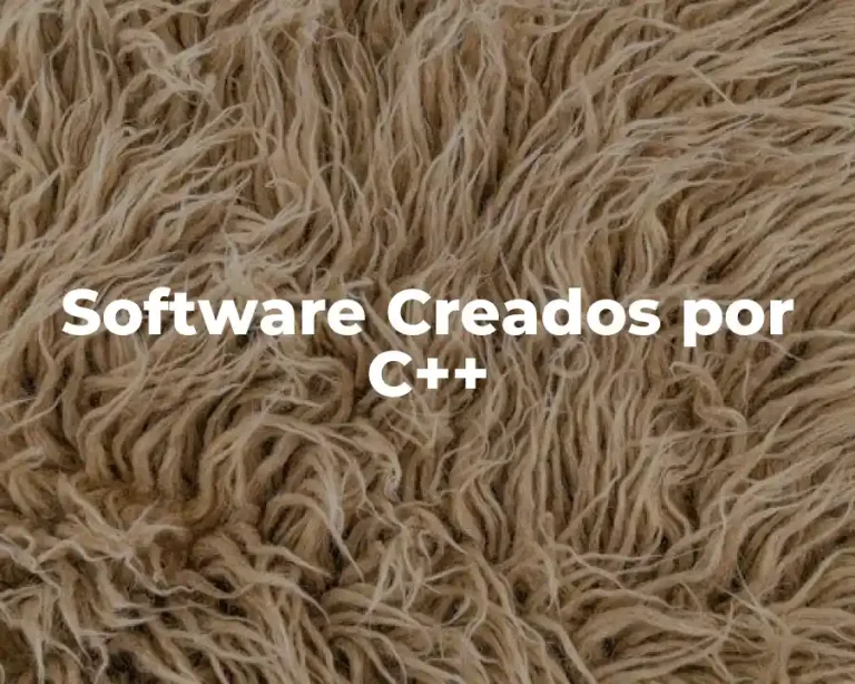 Software Creados por C++