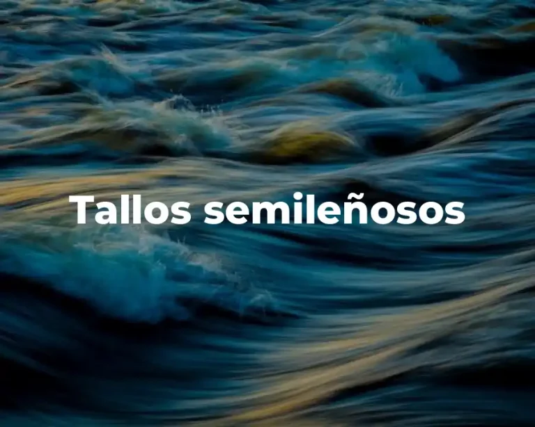 Tallos semileñosos