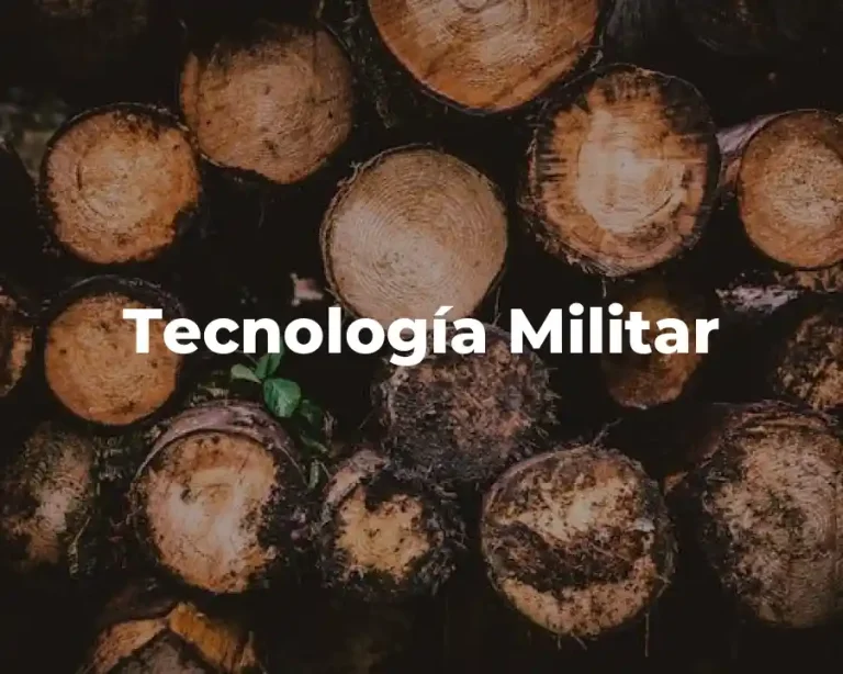 Tecnología Militar