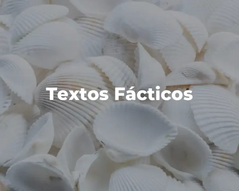 Textos Fácticos