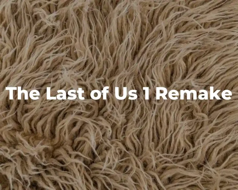 The Last of Us 1 Remake
