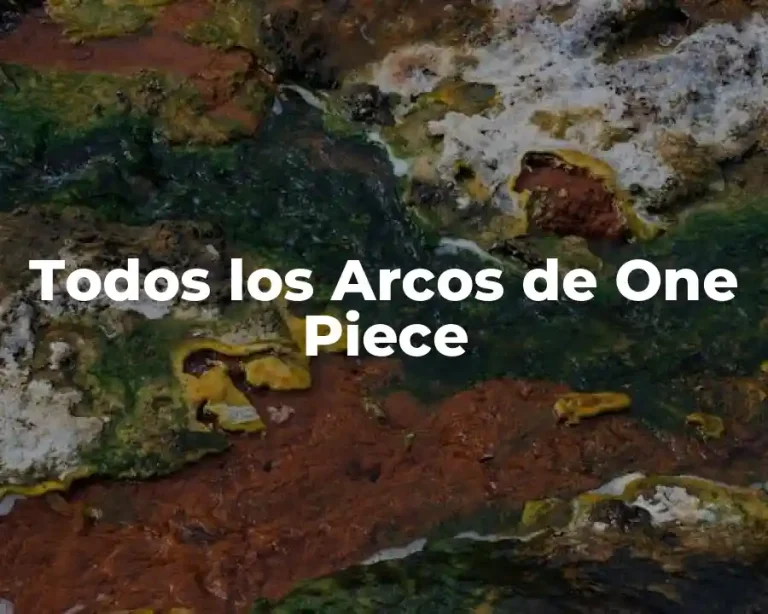 Todos los Arcos de One Piece