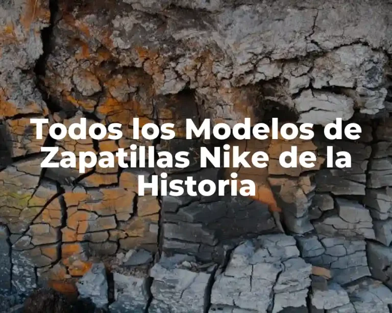 Todos los Modelos de Zapatillas Nike de la Historia