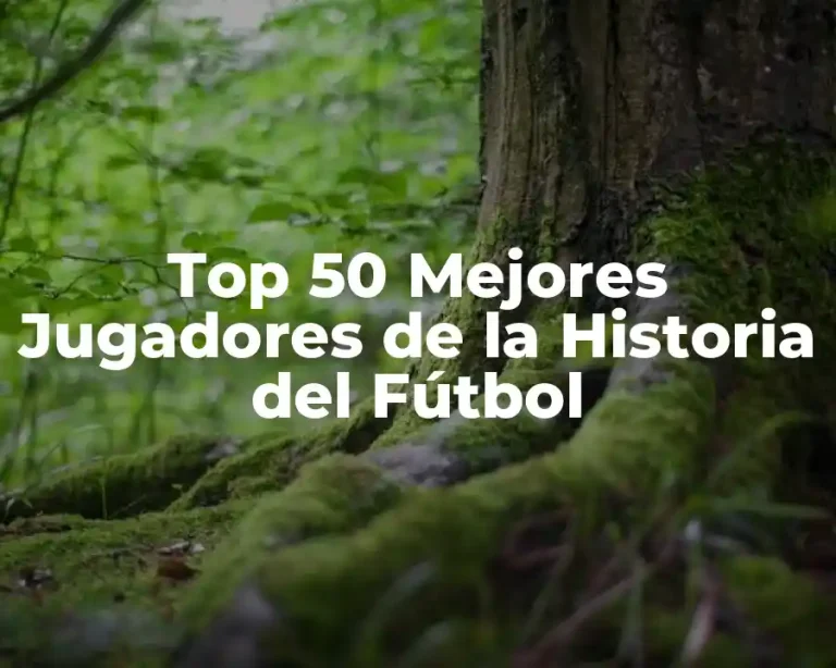 Top 50 Mejores Jugadores de la Historia del Fútbol