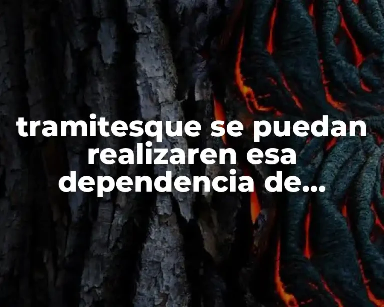 tramitesque se puedan realizaren esa dependencia de sedesol