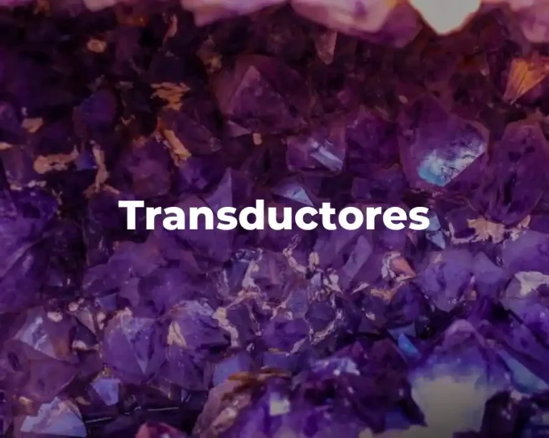 Transductores