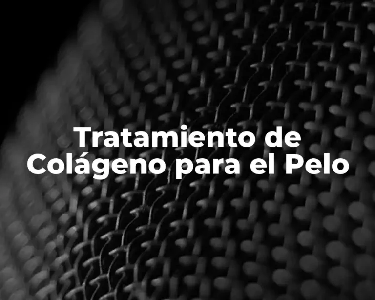 Tratamiento de Colágeno para el Pelo