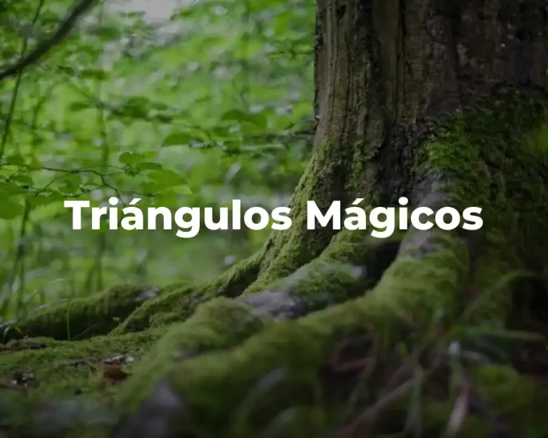 Triángulos Mágicos