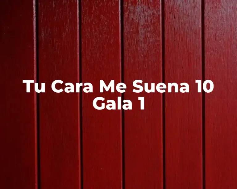 Tu Cara Me Suena 10 Gala 1