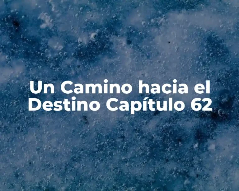 Un Camino hacia el Destino Capítulo 62