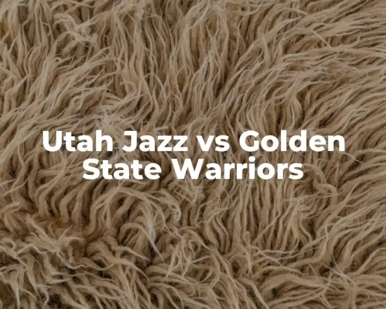 Utah Jazz vs Golden State Warriors