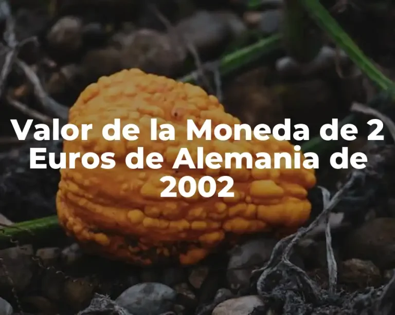 Valor de la Moneda de 2 Euros de Alemania de 2002