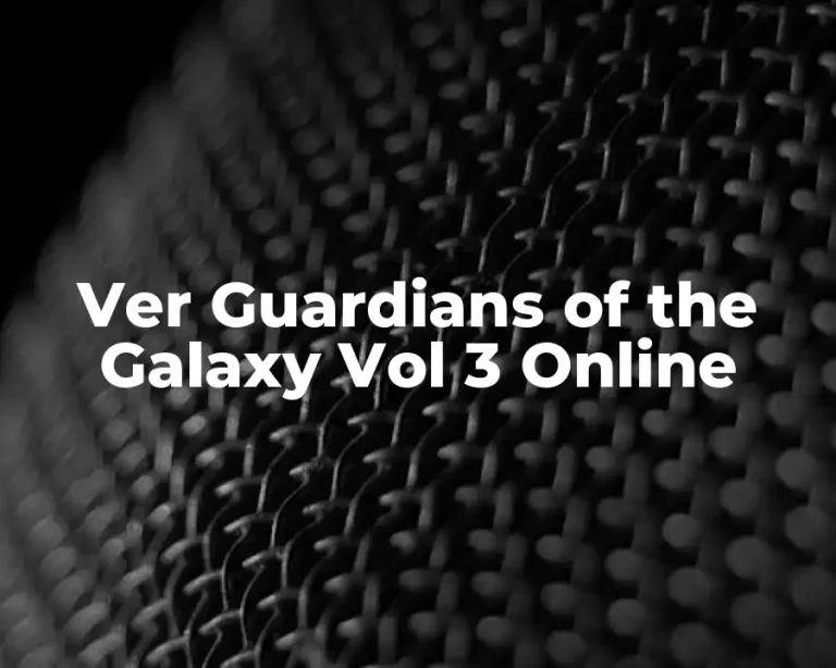 Ver Guardians of the Galaxy Vol 3 Online