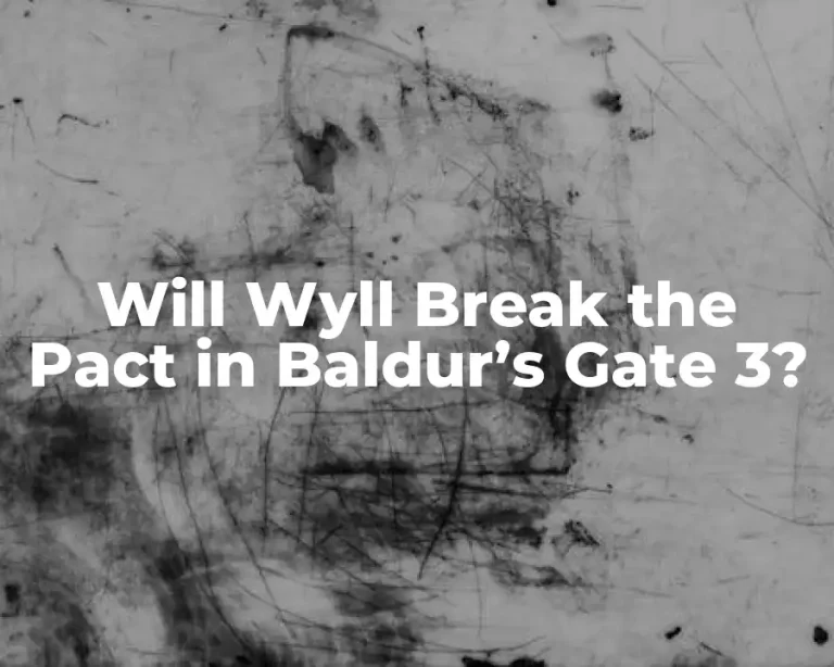 Will Wyll Break the Pact in Baldur’s Gate 3?