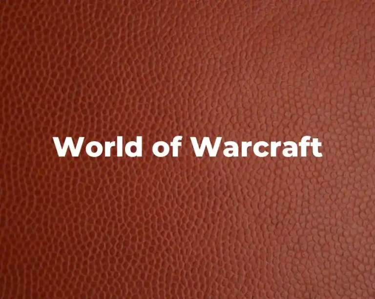 World of Warcraft